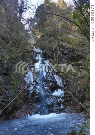 冬の払沢の滝 60963371