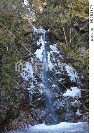 冬の払沢の滝 60963377