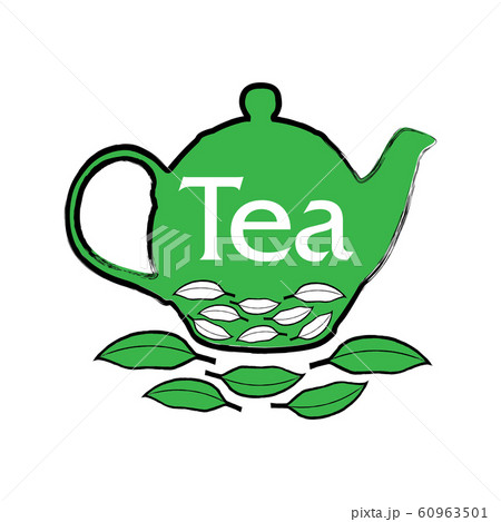 Vector logo of a tea shop and cafe 60963501