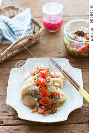 鶏ささみのマリネ 60964246