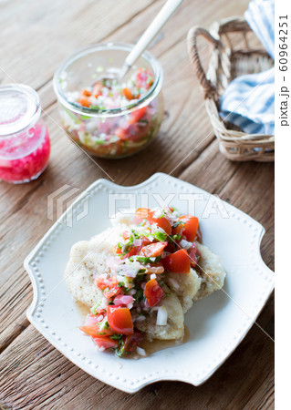 鶏ささみのマリネ 60964251