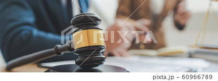 Lawsuit and justice concept, Lawyer  working with 60966789