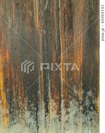 Old metal vintage wall loft structure as background 60969192