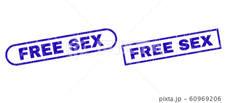 FREE SEX Blue Rectangle Watermark with Corroded Style FREE SEX Blue Rectangle Watermark with Corroded Style 60969206