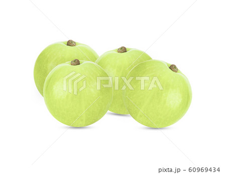 Indian gooseberry isolated on white background Indian gooseberry isolated on white background 60969434