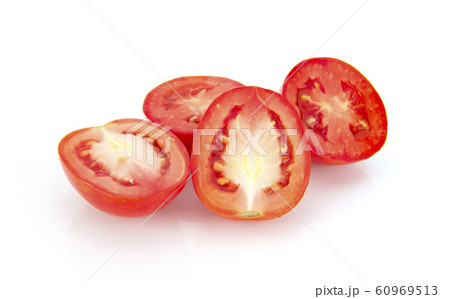 tomatoes on white background 60969513