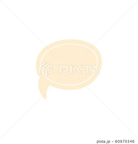 Speech talk bubble template 60970346