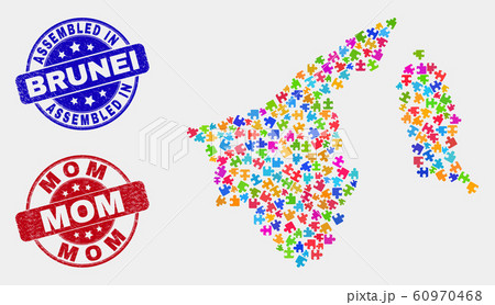 Bundle Brunei Map and Distress Assembled and Mom Watermarks Bundle Brunei Map and Distress Assembled and Mom Watermarks 60970468