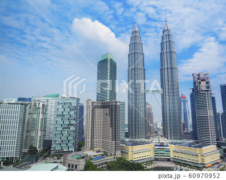 クアラルンプール眺望 ペトロナス・ツインタワー Twin Tower, Kuala Lumpur クアラルンプール眺望 ペトロナス・ツインタワー Twin Tower, Kuala Lumpur 60970952