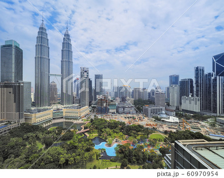 クアラルンプール眺望 ペトロナス・ツインタワー Twin Tower, Kuala Lumpur クアラルンプール眺望 ペトロナス・ツインタワー Twin Tower, Kuala Lumpur 60970954
