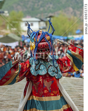 Paro Tsechu in the Kingdom of Bhutan 60972773