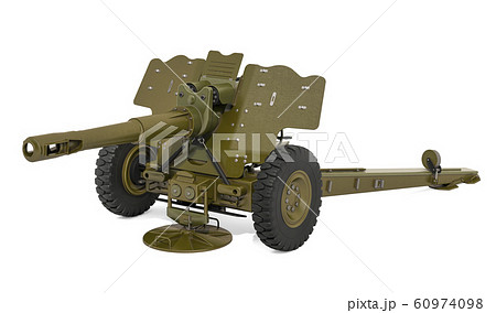 Howitzer, 3D rendering Howitzer, 3D rendering 60974098