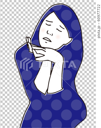 タイツっぽい変なポーズの女子 60977722