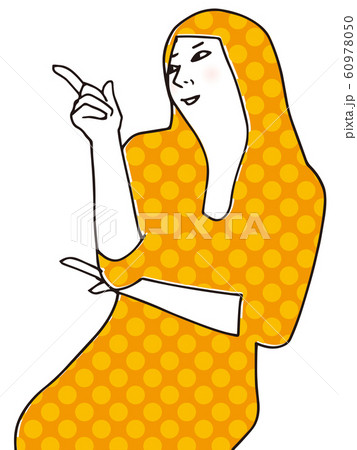 タイツっぽい変なポーズの女子 60978050