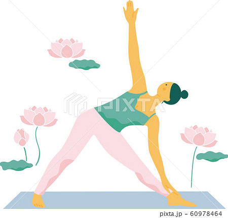 Joga Poses stock illustration. Illustration of sensuous - 4356696