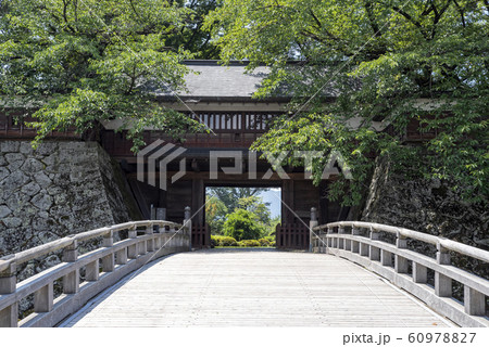 夏の高島城 60978827