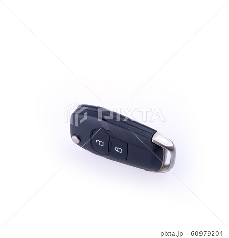 key or car key with remote on background. 60979204