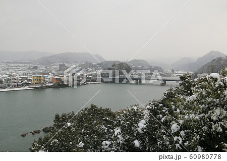 雪風景 雪景色 犬山城下の雪景色 犬山城下の冬景色 積雪風景 雪風景 雪景色 犬山城下の雪景色 犬山城下の冬景色 積雪風景 60980778