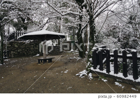 雪風景 雪景色 犬山城の雪景色 犬山城の冬景色 積雪風景 雪風景 雪景色 犬山城の雪景色 犬山城の冬景色 積雪風景 60982449