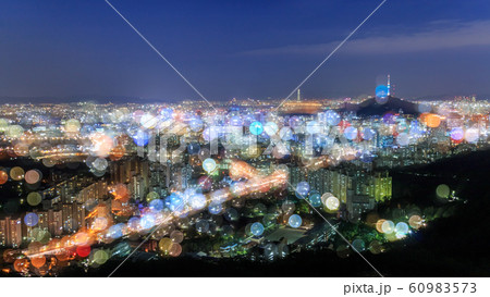 ソウル 夜景 都市 60983573