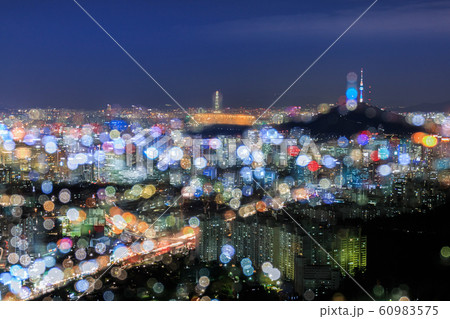 ソウル 夜景 都市 60983575