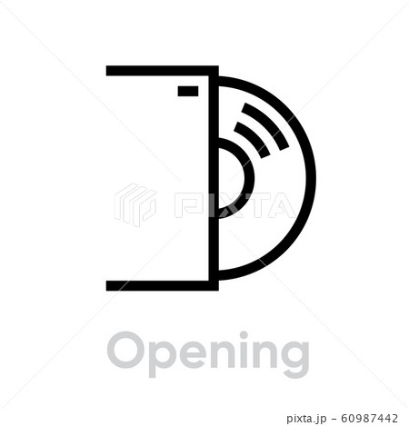 Opening Vinyl Record icon 60987442