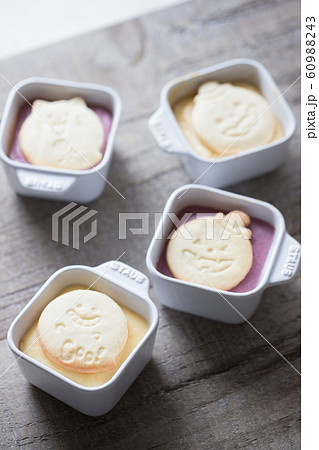 さつまいもプリンとクッキー 60988243