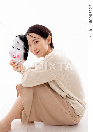 節分　笑門来福イメージ 60988526