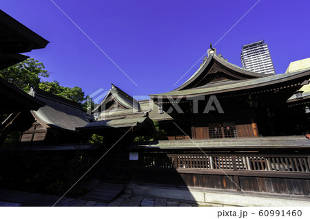 小倉　小倉城　八坂神社　社殿　福岡県北九州市小倉北区 60991460