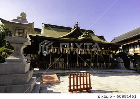 小倉　小倉城　八坂神社　社殿　福岡県北九州市小倉北区 60991461