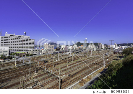門司港レトロ JR門司港駅 関門橋 福岡県北九州市門司区 門司港レトロ JR門司港駅 関門橋 福岡県北九州市門司区 60993632