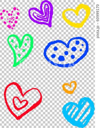 心手繪藍色圖標 60999170