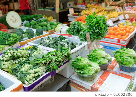 香港の八百屋風景 香港の八百屋風景 61002806