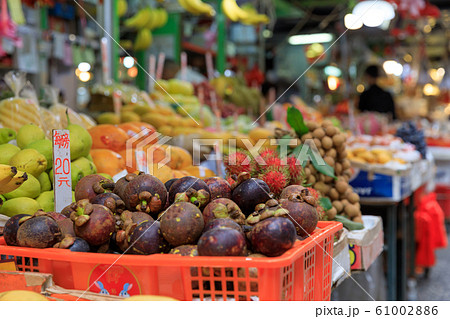 香港の八百屋風景 香港の八百屋風景 61002886