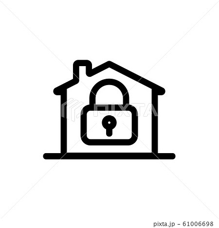 House turnkey icon vector. Isolated contour symbol illustration House turnkey icon vector. Isolated contour symbol illustration 61006698
