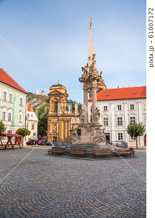 Town Square with Historical Buildings Town Square with Historical Buildings 61007172