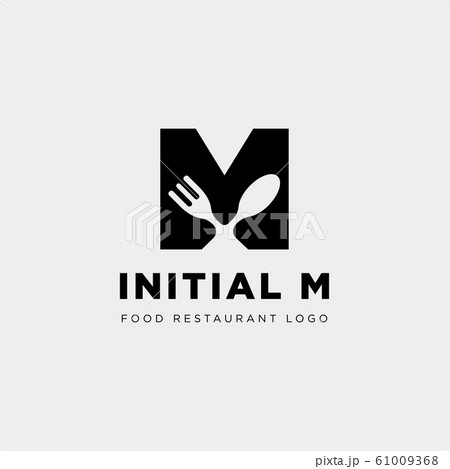 initial m food equipment simple logo template initial m food equipment simple logo template 61009368