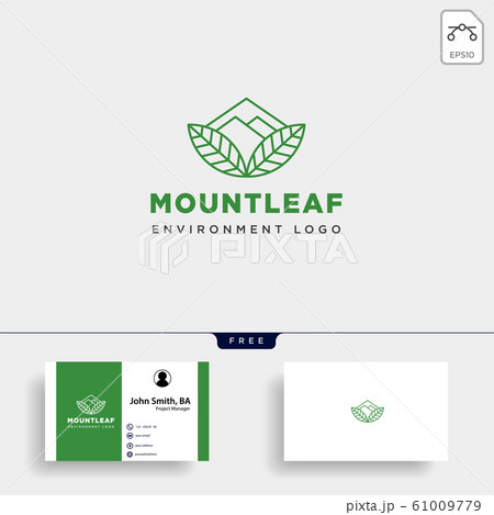 mountain forest nature badge line simple logo mountain forest nature badge line simple logo 61009779