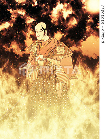 浮世絵 武士 その8 炎バージョン 浮世絵 武士 その8 炎バージョン 61010327