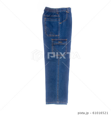 jean or blue jeans with concept on white 61016521