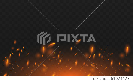 Red Fire sparks vector Red Fire sparks vector 61024123