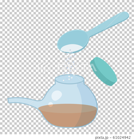 Illustration of easy only _ add thickener _ spoon 61024942