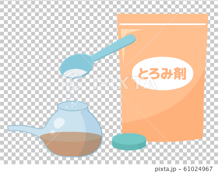 Illustration of easy only _ put thickener _ bag 61024967