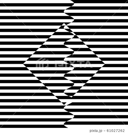 black and white stripes background. optical 61027262