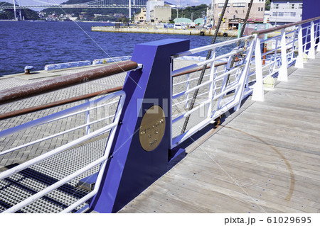 門司港レトロ　はね橋　ブルーウィングもじ　福岡県北九州市門司区 61029695