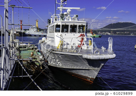 門司港レトロ　海上保安庁　パトロール船　福岡県北九州市門司区 61029899