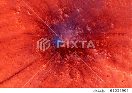 Crater from a meteorite on the red planet. Crater from a meteorite on the red planet. 61032905