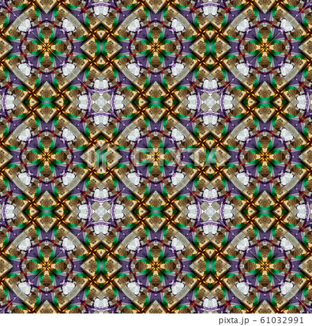 Kaleidoscope seamless patterns abstract 61032991