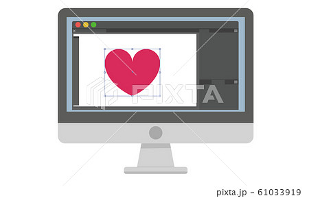 ストックイラスト イラスト ソフト 描く ツール ストックイラスト イラスト ソフト 描く ツール 61033919