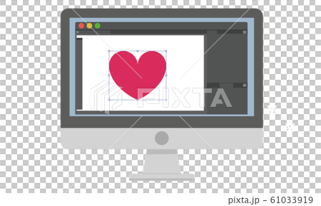 ストックイラスト イラスト ソフト 描く ツール ストックイラスト イラスト ソフト 描く ツール 61033919